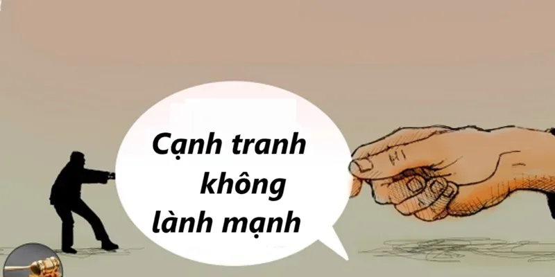 Do cạnh tranh không lành mạnh